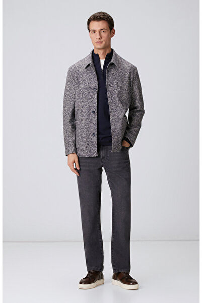 Network Cashmere Touch Gri Denim Pantolon