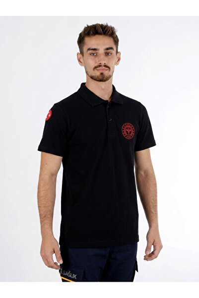 Pratik Medikal 112 Tricou cu guler polo pentru sănătate de urgență unisex