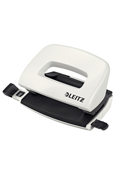 Leitz Perforator 10 inch Model Mini 5060 Alb Perlat WOW