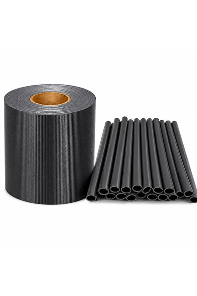 PROCART Bandă de umbrire pentru gard, 19 cm x 35 metri, PVC, 450 g/m², 20 cle...