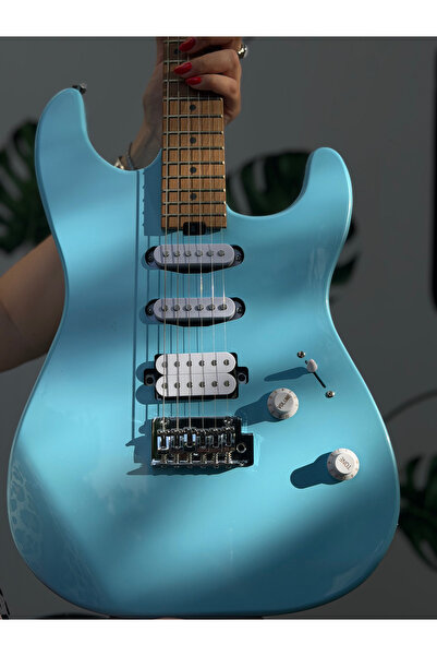 Auster AS100PRO Profesyonel Elektro Gitar - (Nota Müzik Okulu)