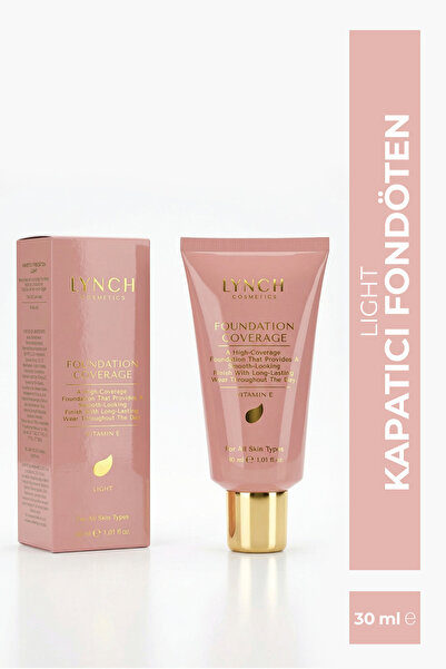 Lynch Cosmetics Kapatıcı Fondöten Light 30 ml