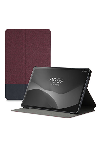 KWmobile Husă tabletă pentru Lenovo Tab P11, Kwmobile, Roșu/Negru, Textil, 55...