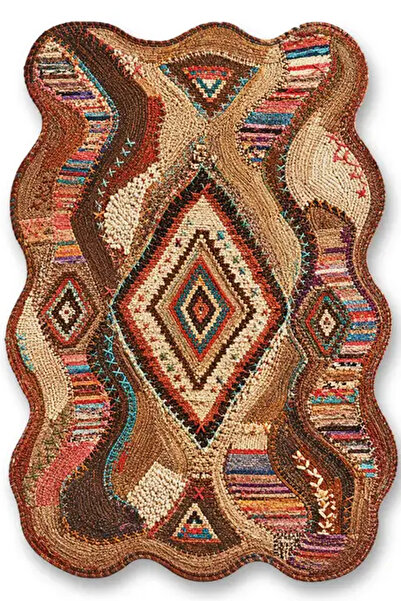 Rugs Modern Halı SDT Karışık Desenli Modern Dokuma Taban Dekoratif Halı sdt3519