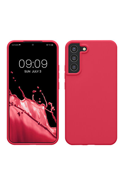 KWmobile Θήκη για Samsung Galaxy S22 Plus, Σιλικόνη, Ροζ, 56761.238