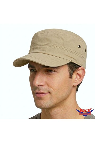AXE SPORTSWEAR Șapcă Castro reglabilă cu velcro pe spate de culoare Camel de ...