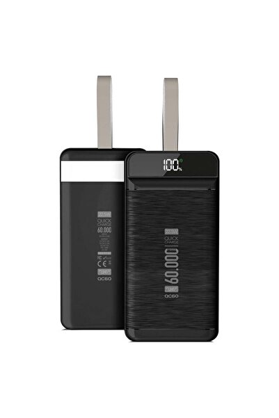 Powermaster Powerway Qc60 60000 Mah 3.0 Kablolu 22.5w Powerbank
