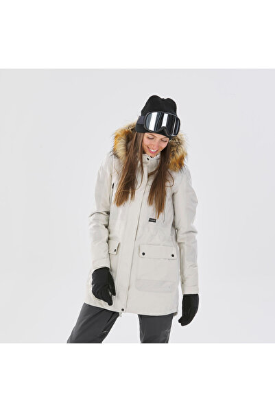 Decathlon Dreamscape Kadın Snowboard Montu - Bej - SNB 500