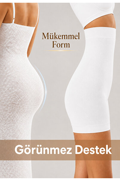 Formactive Yüksek Bel Uzun Paçalı Dikişsiz Korse 1020