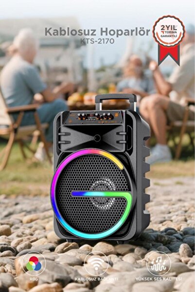Torima Bluetooth Hoparlör Rgb Işıklı Çift Mikrofonlu 19W Kablosuz Speaker KTS...