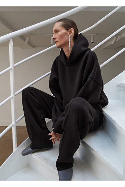 MANGO Woman Stitched jogger pants