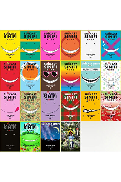 Gerekli Şeyler Yayıncılık Suikast Sınıfı 1-21 EKSİKSİZ ve TAMAMLANMIŞ Manga S...
