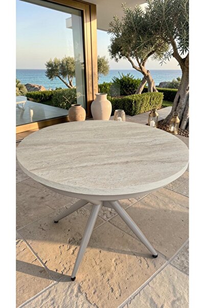 fursimo NOVAS SERİSİ AÇILABİLİR YEMEK MASASI 100x100 → 135x100 CM | 1. SINIF ...