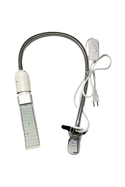 MBL 60 LED Akrobat Masa Lambası Parlak Beyaz Işık | Metal Spiral Gövde Profes...