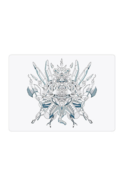 VRC Ticaret G-Bear White Blitz Speed Series 480X400X3 mm E-Sports Gaming Mous...
