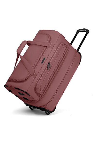 REDOLZ Duffle Essentials 2-Rollen Reisetasche 55 cm M mit Dehnfalte