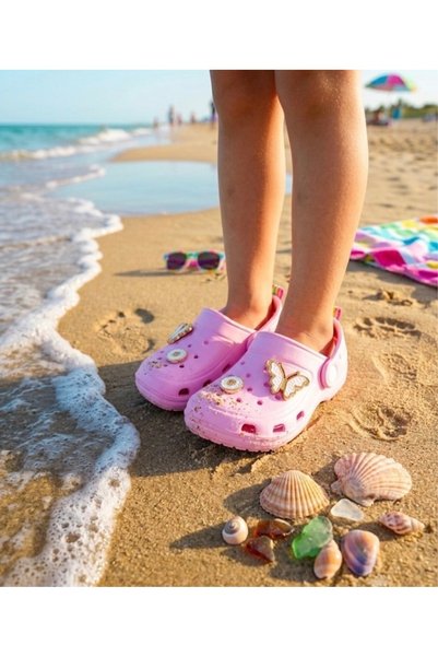 BIRKESEN Sandals Home Nursery Bathroom Beach Sea Pool Daily Baby Girl Child Non-Slip Slippers