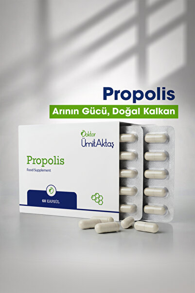 Dr. Ümit Aktaş Propolis - 414mg- 60 Bitkisel Kapsül