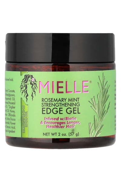 MIELLE Rosemary Mint Hair Strengthening Gel, 2 oz (57g)