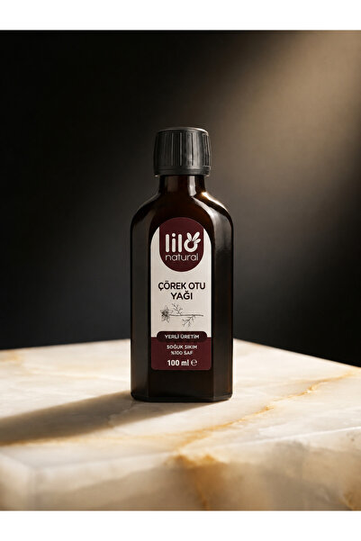 Lilo Natural Çörek Otu Yağı %100 Yerli (ATALIK - PESTİSİT ANALİZLİ - Soğuk Sıkım) – 100 ml