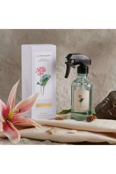 PAN HOME لي جاردن سيكريت أورينتال فلوتينج لوتس رذاذ معطر للغرفة 220 مل - أزرق