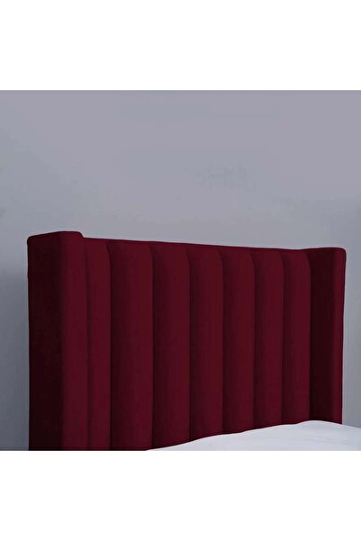 PAN HOME لوح رأس السرير فينوس مخملي بلون كستنائي L-90: ارتفاع 125 سم