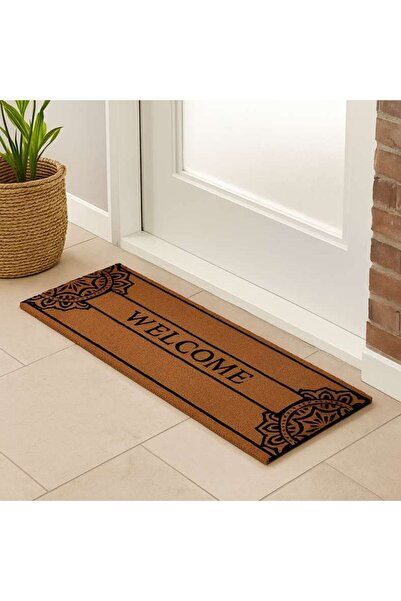 PAN HOME سجادة ترحيب ماتيج 60x180 سم - طبيعية
