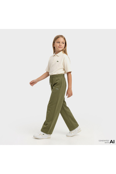 Lacoste Kız Çocuk Haki Eşofman Altı