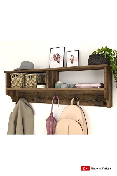 Bofigo Bofigo Coat Rack Wall Hanger Clothes Hanger Shelf Wall Hanger 120 cm L...