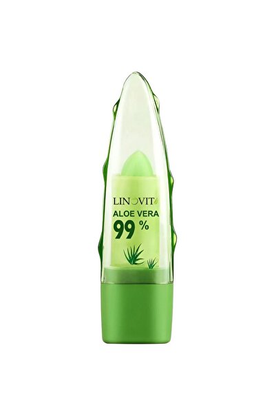 Linovit Set of 2 Aloe Vera Tinted Lip Balms, Nourishing, Moisturizing, Color-...