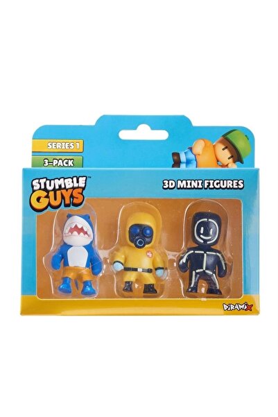 GIOCHI PREZIOSI Stumble Guys 3’lü Mini Figür Seti S1 TUY01000 - Model 3