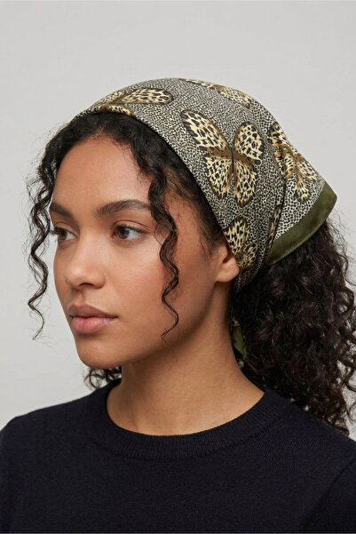 PETEK AKSESUAR BANDANA BUTTERFLY LEOPARD 50*50 CM.