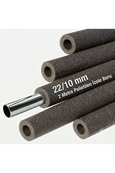 ÖZKUMRU YAPI MARKET 22/10 mm 2 metre Polietilen İzole Boru Kılıfı