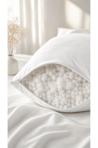 BAYBAYANAY Microfiber Yastık 900Gr Silikon Elyaf Dolgulu 50x70 cm