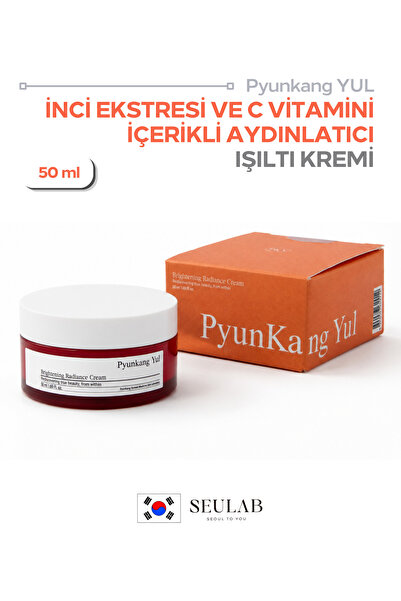 Pyunkang Yul Brightening Radiance Cream - C Vitamin Aydınlatıcı ve Işıltı Etk...