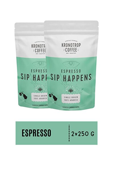 Kronotrop Sip Espresso Whole Bean Coffee 250 Gr X 2 Pieces