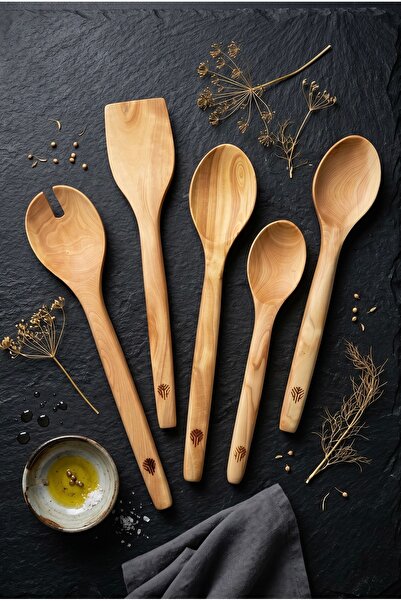 Handcraft El Yapımı Şimşir Ağacı 5 Parça Eski Şimşir ( Su Çekmez ) Tahta Kaşı...