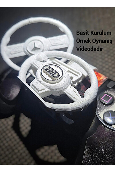 Salıncak Ps4 Mini Direksiyon Tek Kasa Çift Direksiyon (Metal Rulmanlı Tam Ölç...