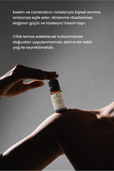 Monoville Kekik Uçucu Yağı 10 ml Saf ve Doğal (Oregano Essential Oil)