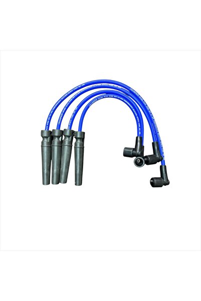 CHAMPION SPARK PLUG WIRE SET Chevrolet Kalos 1.4 16v 05> F14d3 4cc 8.5 mm Uyu...
