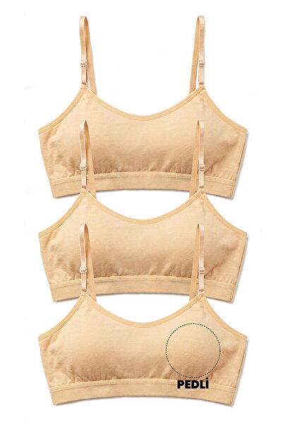 Öts Devojački bustier sa 3 podesive naramenice, uklonjivim jastučićima (96% p...