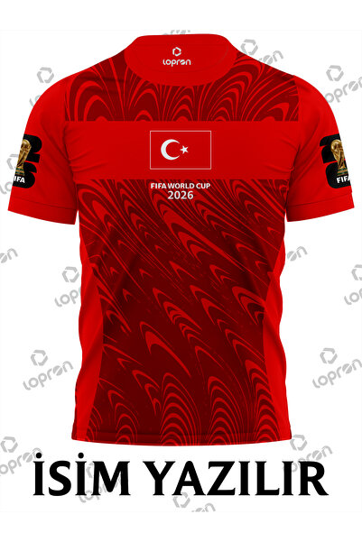Lopron FIFA World Cup 26 Türkiye Forması - 2026 Dünya kupası Forması