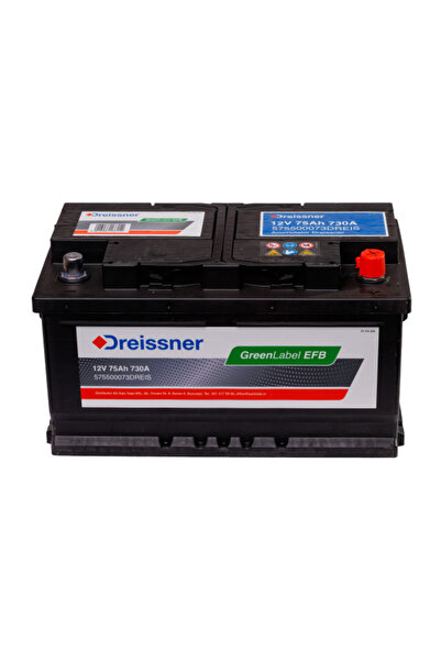 Dreissner Baterie auto GreenLabel EFB 75Ah 12V 575500073DREIS