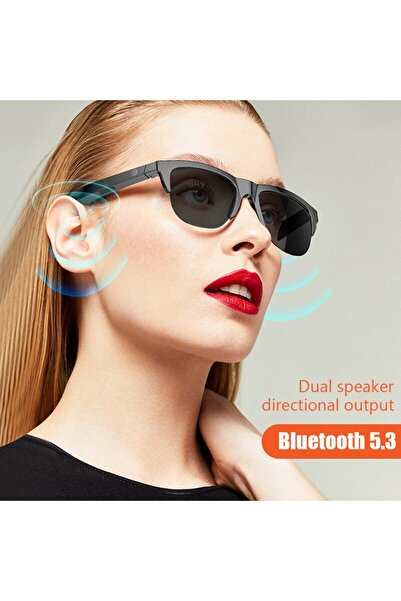 Dynego Bluetoothlu Güneş Gözlüğü Kablosuz Işık Geçirmez Akıllı Gözlük Dokunma...