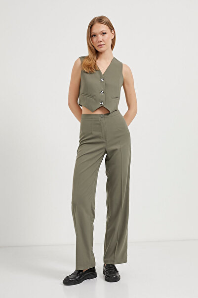 Arma Life High Waist Palazzo Trousers