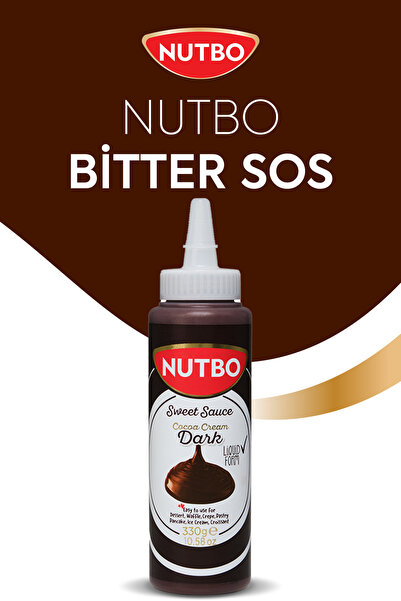 NUTBO Tatlı Sos Bitter- Waffle& Krep& Pankek& Churros& San Sebastian& Kruvasa...