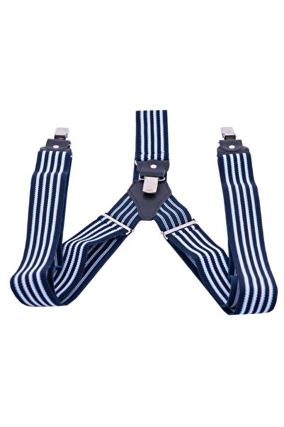 TORO NERO Bretele bărbătești White&Blue