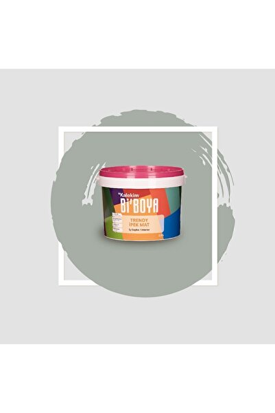 Bi Boya İpek Mat Trendy Silikonlu ve Silinebilir İç Cephe Duvar Boyası 2,5 Lt...