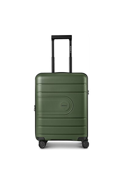 REDOLZ Essentials 11 4 Rollen Kabinentrolley 55 cm mit Dehnfalte