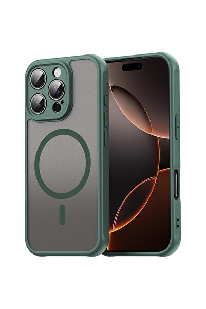 Techsuit Husa pentru iPhone 11 - HaloFrost II MagSafe - Green